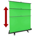 StudioKing Roll-Up Green Screen FB-150200FG 150x200 cm Chroma Grün