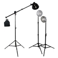 StudioKing Tageslicht-Set 3x85W mit Ausleger