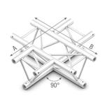 f Studioking Truss Dreiecks-Traverse 90 Grad 4-Weg Horizontal