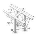 f Studioking Truss T-Balken Vertikal 3-Weg Scheitelpunkt Unten