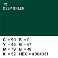 Superior Hintergrund Papier 12 Deep Green 1,35 x 11m