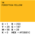 Superior Hintergrund Papier 14 Forsythia Yellow 2,72 x 11m