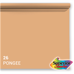 f Superior Hintergrund Papier 26 Pongee 1,35 x 11m