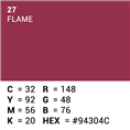 Superior Hintergrund Papier 27 Flame 1,35 x 11m