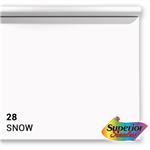 f Superior Hintergrund Papier 28 Snow 1,35 x 11m