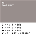 Superior Hintergrund Papier 43 Dove Grey 1,35 x 11m