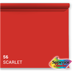 f Superior Hintergrund Papier 56 Scarlet 1,35 x 11m