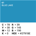 Superior Hintergrund Papier 61 Blue Lake 1,35 x 11m