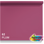 f Superior Hintergrund Papier 62 Plum 2,72 x 11m