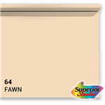 f Superior Hintergrund Papier 64 Fawn 1,35 x 11m
