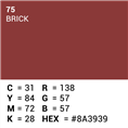 Superior Hintergrund Papier 75 Brick 1,35 x 11m