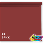 f Superior Hintergrund Papier 75 Brick 2,72 x 11m