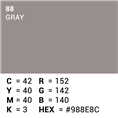 Superior Hintergrund Papier 88 Grey 3,56 x 15m