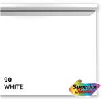 f Superior Hintergrund Papier 90 White 3,56 x 15m