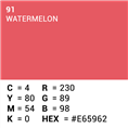 Superior Hintergrund Papier 91 Watermelon 2,72 x 11m