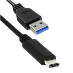 f USB Kabel 1m USB-A zum USB-C
