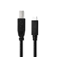 USB Kabel 2m USB-C zum USB-B