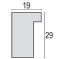 Zep Bilderrahmen V5946W Niki White 7x10 / 10x15 cm