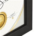 Zep V4729B Certificate Black 29,7x42 cm