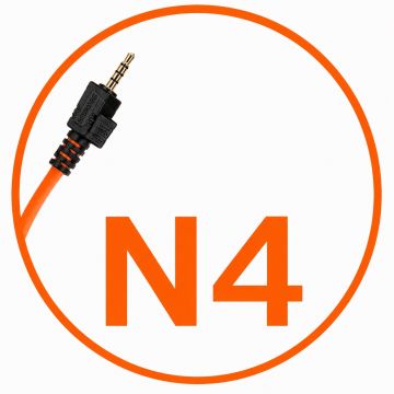 Miops Kamera Verbindungskabel N4 Orange
