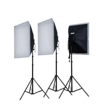 Falcon Eyes LED Dauerlichtset LED-ESB5050K3 Falcon Eyes LED Dauerlichtset LED-ESB5050K3