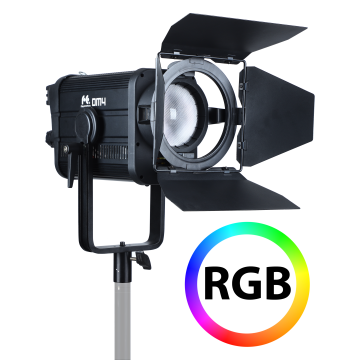 Falcon Eyes RGB LED Fresnel Spot Dimmbar DM4 400W