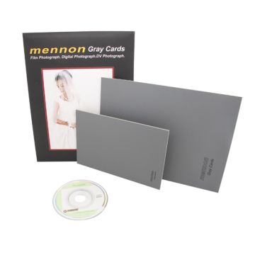 Falcon Eyes Graukarten 1x A5, 1x 10x15 + Instruktion CD