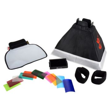 Falcon Eyes Speedlite Kamerablitz Strobist Set ESA-K3