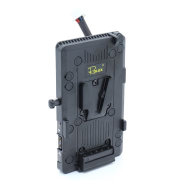 Rolux V-Mount Akkuhalter RL-BMG für Black Magic URSA