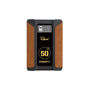 Rolux V-Mount Akku Dynasty I 50Wh 14,8V 3450mAh