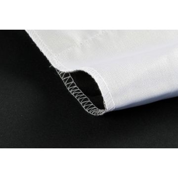 StudioKing Stoffhintergrund 2,7x5 m Weiß/Schwarz