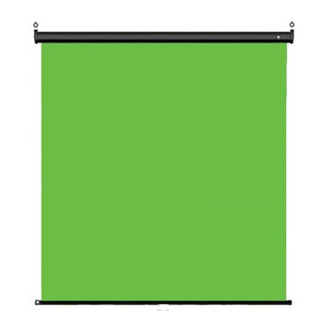 StudioKing Wand Pull-Down Green Screen FB-180200WG 180x200 cm Chroma Grün