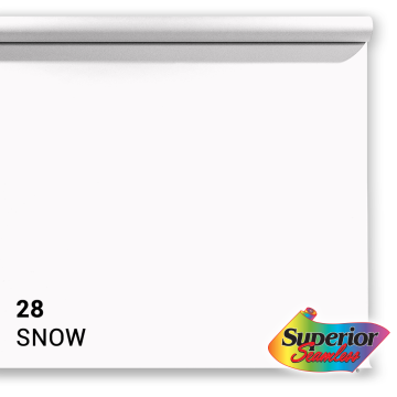 Superior Hintergrund Papier 28 Snow 2,72 x 11m