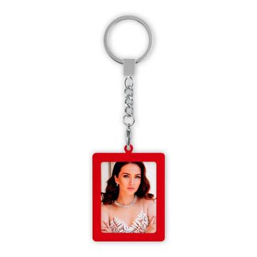 Zep Foto-Schlüsselanhänger AA9R Red 35x45 mm