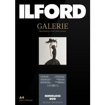 Ilford Galerie Semigloss Duo 250g A4 25 Blatt Ilford Galerie Semigloss Duo 250g A4 25 Blatt