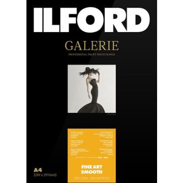 Ilford Galerie FineArt Smooth 200g A4 25 Blatt Ilford Galerie FineArt Smooth 200g A4 25 Blatt