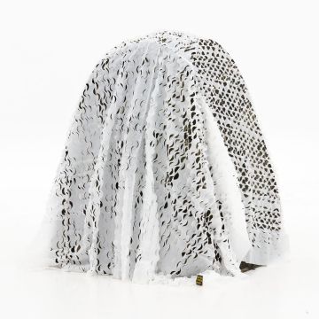 Buteo Photo Gear 3D-Blätter Tarnnetz Schnee 2,4x3 m