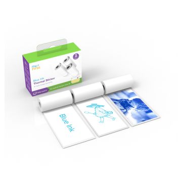 myFirst Thermal Sticker Weiße, blaue Tinte