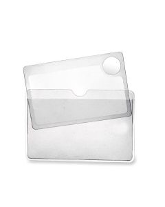 Carson Taschenlupe WM-01 2,5x kreditkartengroße Lupe mit 6x Spotlinse