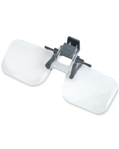 Carson Lupenbrille 1,5x (+2,25 Dioptrien) zum Aufstecken und Aufklappen