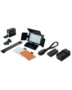 Falcon Eyes LED Lampe Set Dimmbar DV-96V-K2 inkl. Akku