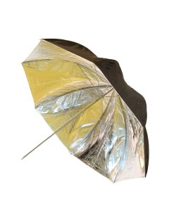 Falcon Eyes Reflexschirm UR-48SB1 Silber/Schwarz 122 cm