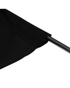 Falcon Eyes Stoffhintergrund BCP-02 2x3 m Schwarz