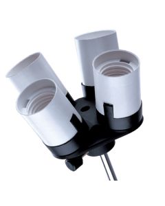 Linkstar Lampenhalterung LH-4HU für 4 Lampen + Reflexschirmhalterung