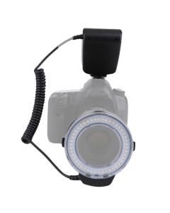 StudioKing Makro LED Ringlampe mit Blitz RL-130