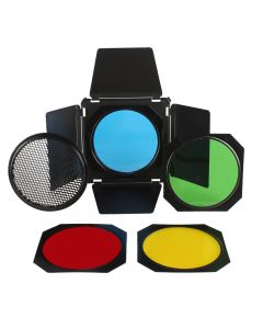 StudioKing Abschirmklappen SK-BD95 für 9,5 cm Studio Blitz StudioKing Abschirmklappen SK-BD95 für 9,5 cm Studio Blitz