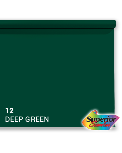 Superior Hintergrund Papier 12 Deep Green 1,35 x 11m