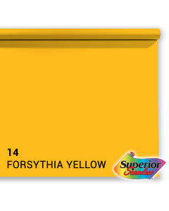 Superior Hintergrund Papier 14 Forsythia Yellow 1,35 x 11m
