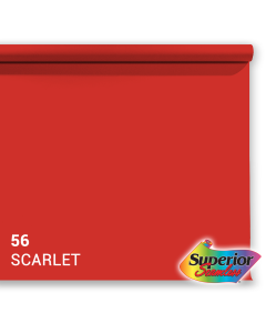 Superior Hintergrund Papier 56 Scarlet 1,35 x 11m