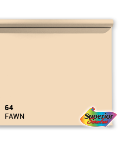 Superior Hintergrund Papier 64 Fawn 1,35 x 11m